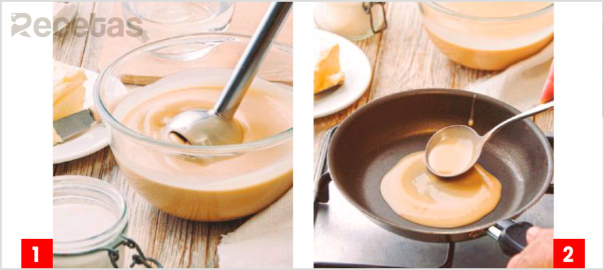 Tarta de Crepes con Dulce de Leche y Queso Crema